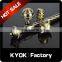 KYOK China made curtain poles accessories ,Polished brass double curtain rods 28mm