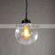 E26 Classic Glass Suspension Lamp for Lobby Decration