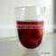 Modern Heat resistant double wall glass tea cup