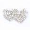 Custom Made fancy glittering diamond Silver color Resin stone hot fix patches