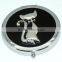 Selected Materials epoxy crystal pocket mirror