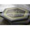 EMBOSS hexagon mosaic tile kitchen floor tile 100*200*175mm porcelain glazed tile