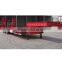 Widely used heavy duty low bed semi trailer /low boy truck semitrailer for sale