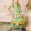 hot sale summer fashion ruffle 2pcs beautiful baby clothes for wholesale