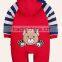 2015 Lovely baby boys Winter romper