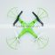 China product a key roll drone con camera 2.4GHz 4 channel 6 axis gyro hovering quadcopter hand thrown fly rotating aircraft toy