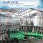 Monoblock glass bottled metal screw cap juice filling machine