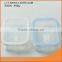 Best selling rectangle 430ml glass food container for super market