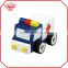Baby Play Small Wooden Ambulance Car Toy Wooden Car