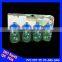 2016 new manufacturer PS PET PVC flocking pp plastic milk bottle