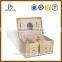 PU material portable cosmetic Cacse leather beauty box