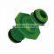 2 Way 1/2" Male Garden Hose Connector Quick Fix Coupler