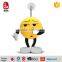 2015 China Yangzhou supply customize Plush Soft Toy Key Chains Yellow emoji keychain                        
                                                Quality Choice
