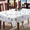 Vinyl with flannel backing table cloth for home supplies, wholesale price for table cloth