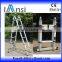 double side step ladder aluminum 4m telescopic ladder