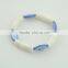 Personalized Resin Jewelry White Birthstone Bracelet