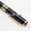 gold plated black ball point pen
