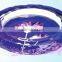 round glass ashtray