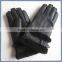 New Winter BlackColor Mens Warm Genuine Sheepskin Fur Leather Glove