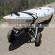 Beach Carrier Beach Trolley Sliver Anodized Aluminum Kayak Trailer