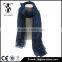 hot new products for 2016 lady dark blue print Simple scarf letter print shawl