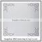 Bathroom decorative suspended perforated aluminum ceiling tiles