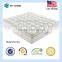 2016 hotel bedroom furniture high quality hockey fleece fabric foam pocket coil spring mattress