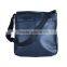 Promotion blue leather shoulder bag men for bag designs