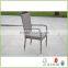 Malaysia style made tempered glass plastic dining table and chair