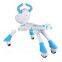 updated version blue & pink lovely cow baby walking car with wheels electric kids ride on car animals                        
                                                Quality Choice