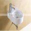 Contermporary Ceramic White Wall Hung Basin