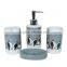 Fashional 4pcs Ceramic bath set