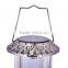 Antique Solar Rechargeable Metal 18650 Li ion Battery LED Camping Lantern