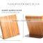 6 pcs forged pom handle kitchen knife set 440 stainless steel blade with magnetic bamboo knife block