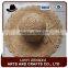 Fancy Lady Hand Crocheted Straw Hat