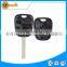car transponder blank key shell cover with 407 HU83 blade for c5 c4 c3 for citroen