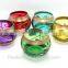 Glass tea light holder,ball shaped vase ,votive candle holder