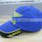 100% cotton 6 panel flat embroidery baseball cap