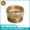 cnc machining precision brass small outside thread tube