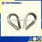 U.S. TYPE CARBON STEEL G408 OPEN PATTERN WIRE ROPE THIMBLE