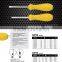2016 new design Philips screwdriver maufauturer direct sale high torque magnetic screwdriver