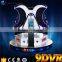 1/2/3 Seats Electric Hydrolic System With Simulator 9D VR Cinema VR Egg 9D Cinema