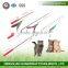 QQpet Telescoping Cat Wand With Replace Feather Toys for Cats