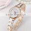 New Models Promotional Round Case Enamel Band Geneva Watches for Women