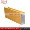 Wooden grain profile ceiling suspended aluminum ceiling