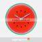 DEHENG 12'' fruit kitchen glass wall clock