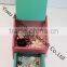 mini wooden colorful wooden jewelry packaging box