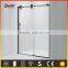 55x35x79" Chrome 304SUS Frameless 10mm tempered glass sliding shower room