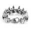 Fast shipment stainless steel casting bracelet animal head jewelry