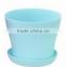 Factory wholesale Colored Plastic Mini Clay Flower Pots